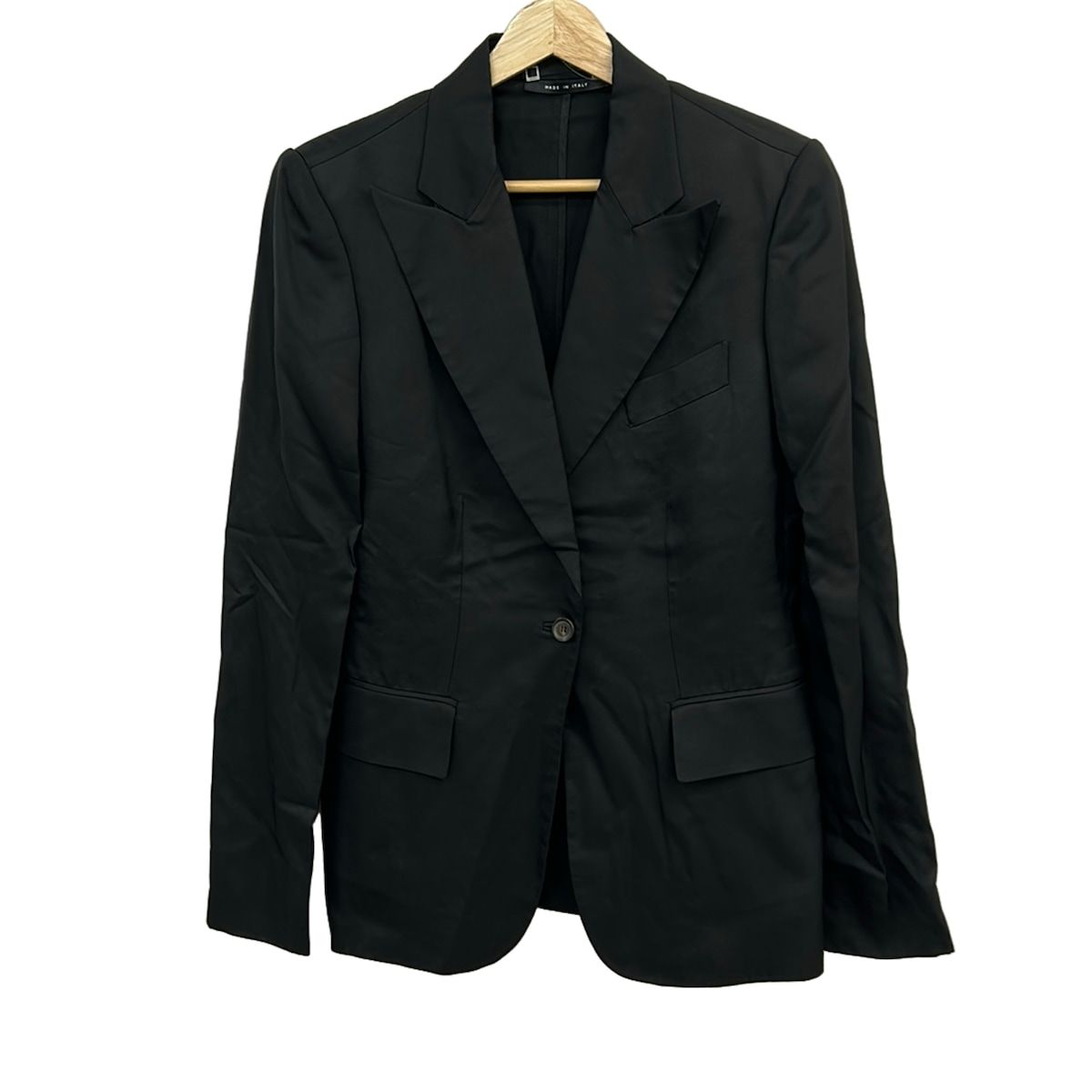 GUCCI(グッチ) ジャケット サイズ42 M レディース美品 - 109364 黒 長袖/春/秋