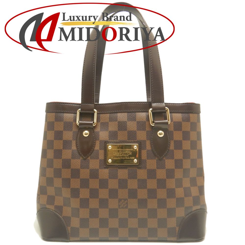 LOUIS VUITTON ルイヴィトン ダミエ ハムステッドPM N51205 トートバッグ エベヌ レディース /254203【中古】