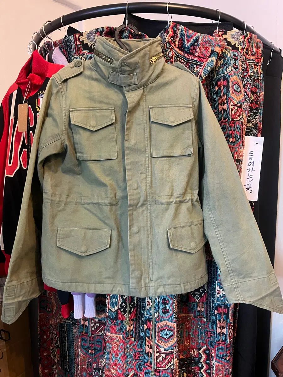 BEAMS BOY m-65 レディース フィールドジャケット m (55)