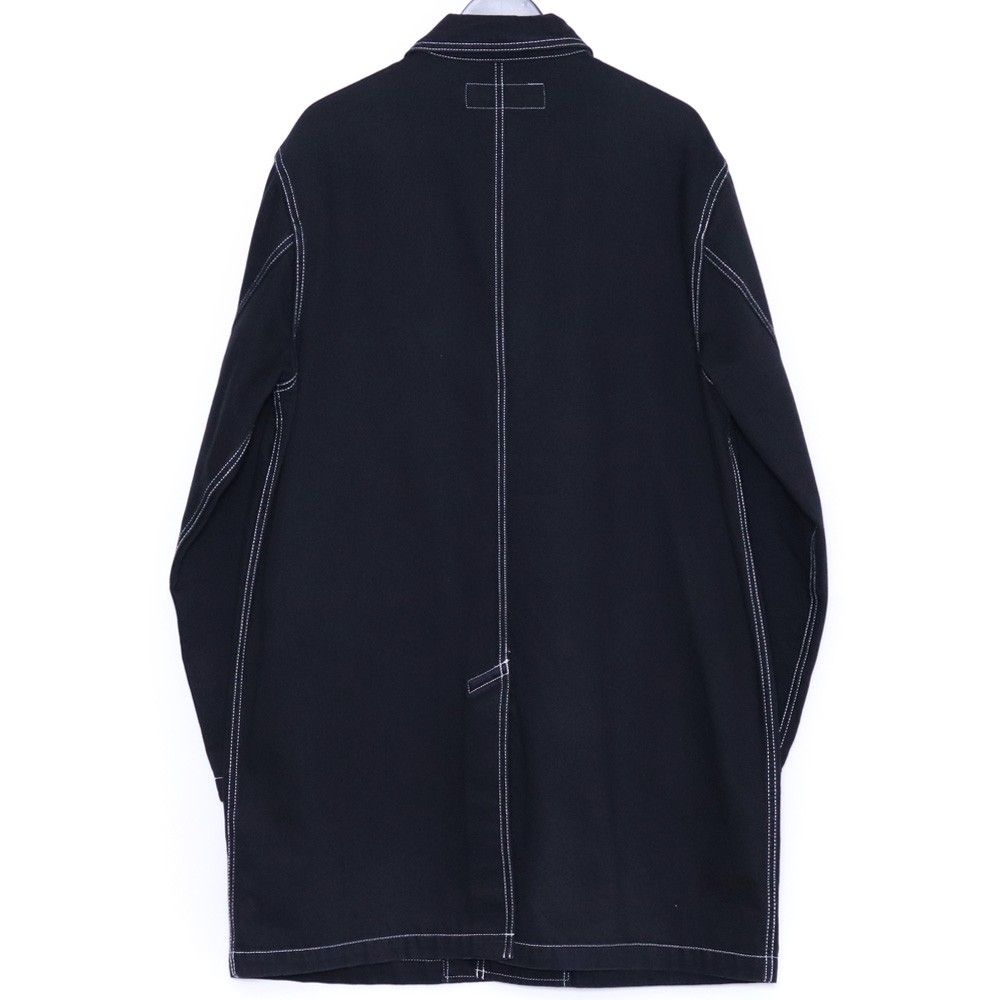 SUPREME Washed Work Trench Coat Lサイズ ブラック - メルカリ