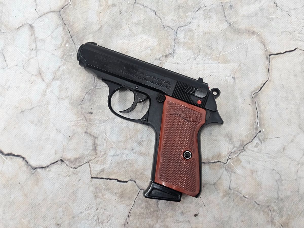 （中古商品）マルゼン ガスブローバック ワルサー PPK/S BK