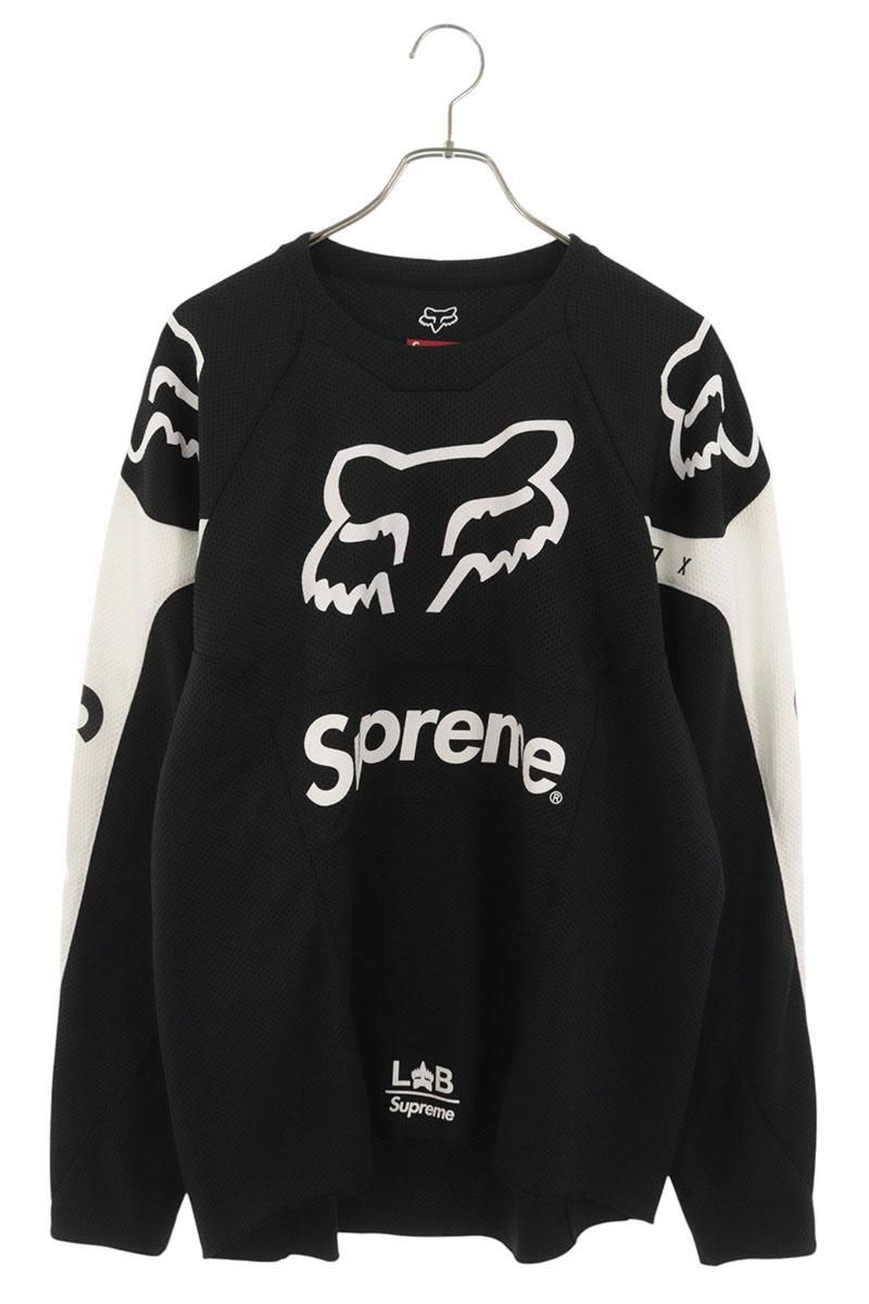 シュプリーム 18SS Fox Racing Moto Jersey Top モトジャージー長袖カットソー メンズ L 27,079円