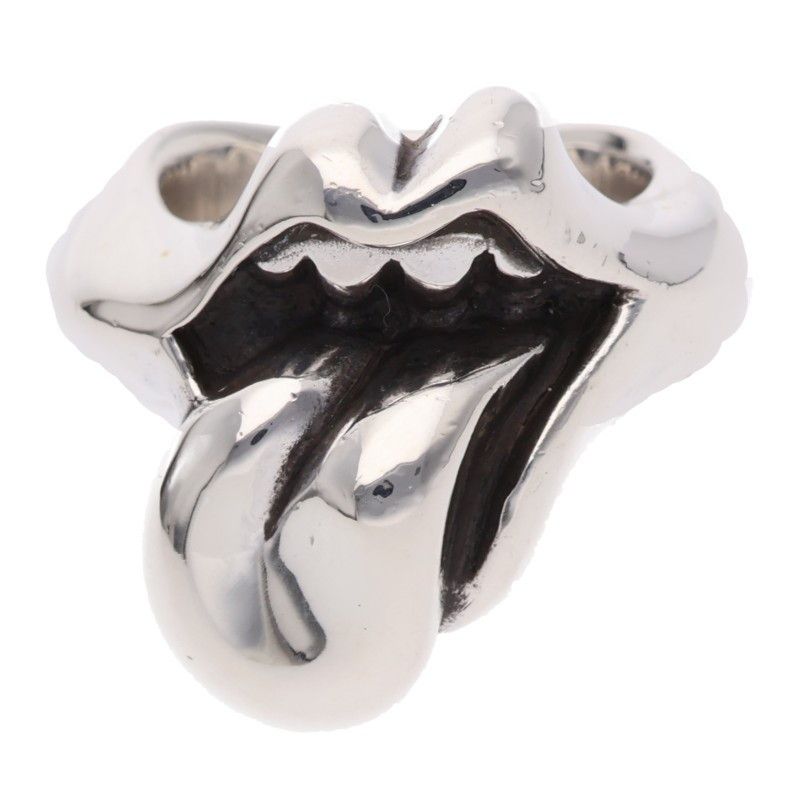 Chrome Hearts リップ＆タン リング シルバー925 クロムハーツ LIP TONGUE-MD/リップアンドタンミディアム シルバー
