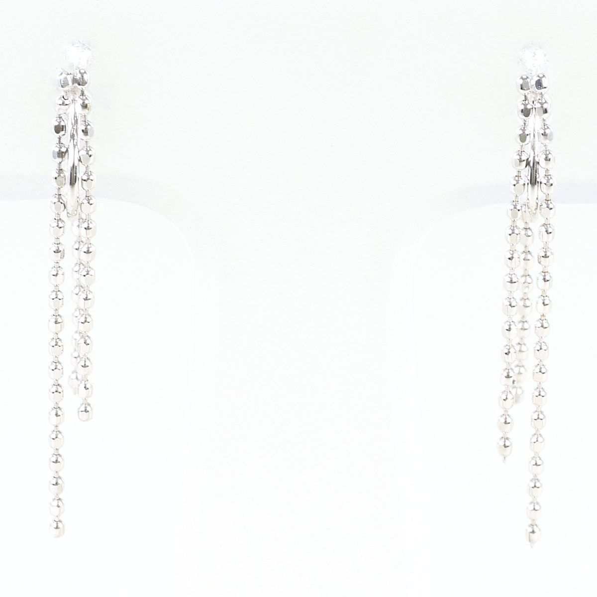 K10WG イヤリング clip-on earrings 総重量約0.5g 7,585円