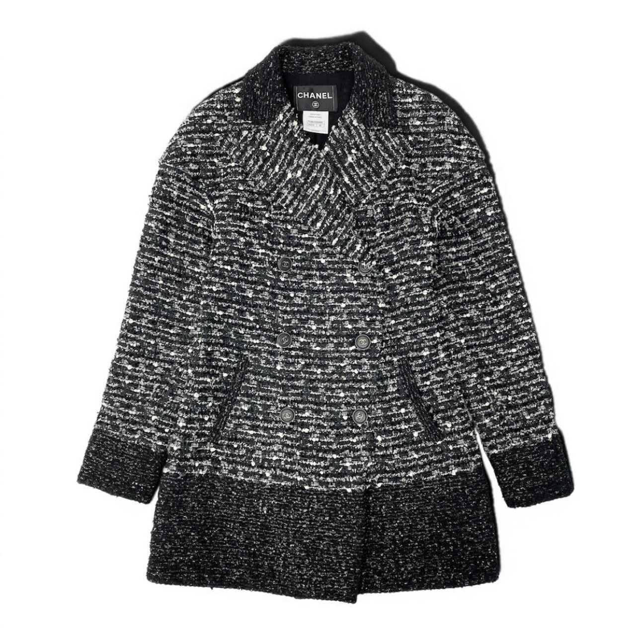 CHANEL シャネル P41804W04950 ツイードコート ジャケット ココマーク