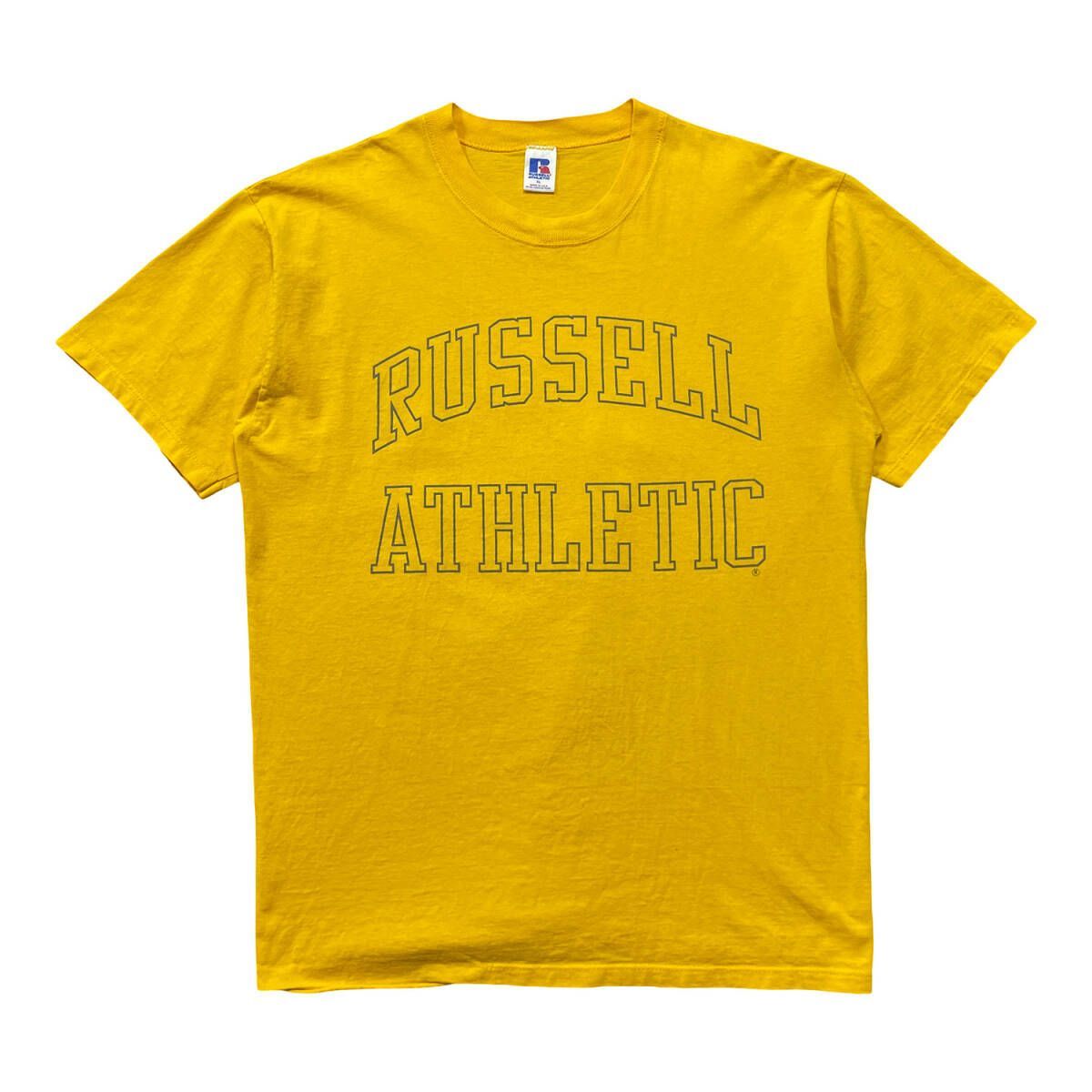 古着 USA製 90S RUSSELL ラッセル クルーネック ヴィンテージ Tシャツ