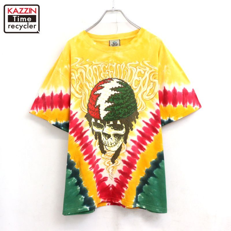 00s グレイトフルデッド Grateful Dead LIQUID BLUE タイダイ柄 バンドＴシャツ メンズ 表記Mサイズ