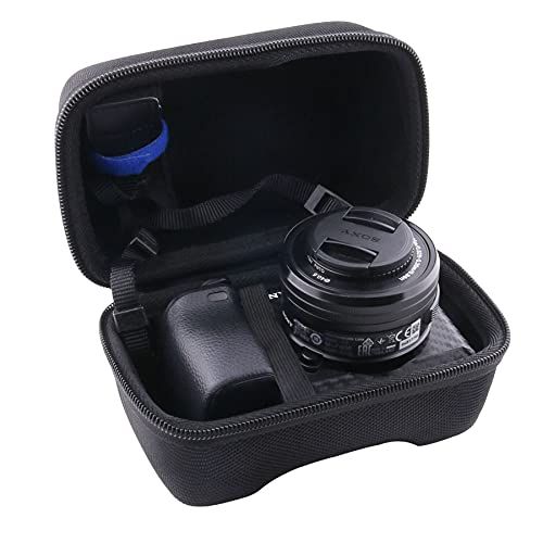 소니 (SONY) 미러리스 일안 카메라 A6700/A6300/A6400/A6000/A6100/A6600 전용 보관 케이스, 케이스 호환 16-50mm 렌즈 카메라-WERJIAT