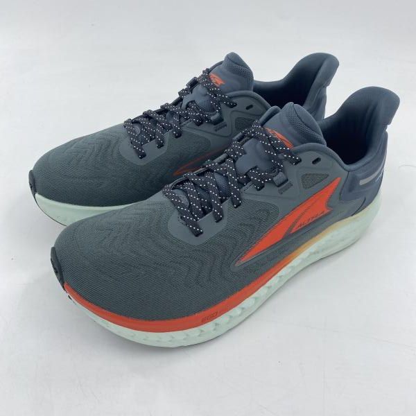【中古】ALTRA Torin 7 Running Shoes-AW24 スニーカー M AL0A82C4221 グレー オレンジ アルトラ[10]