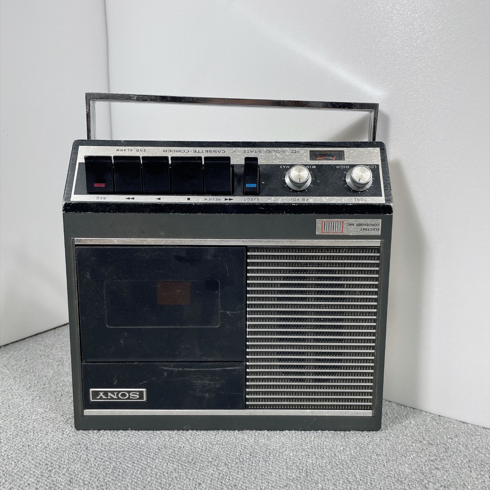 【動作品】SONY テープレコーダー TC-1177 SOLID STATE ジャンク・現状販売】SONY TC-1177 ソリッドステート・カセット