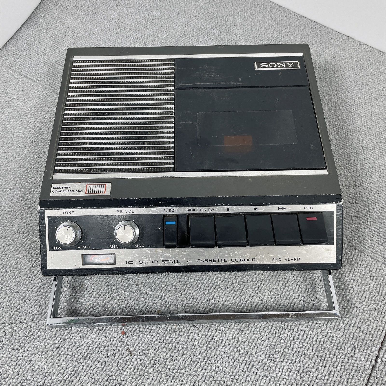 【動作品】SONY テープレコーダー TC-1177 SOLID STATE ジャンク・現状販売】SONY TC-1177 ソリッドステート・カセット