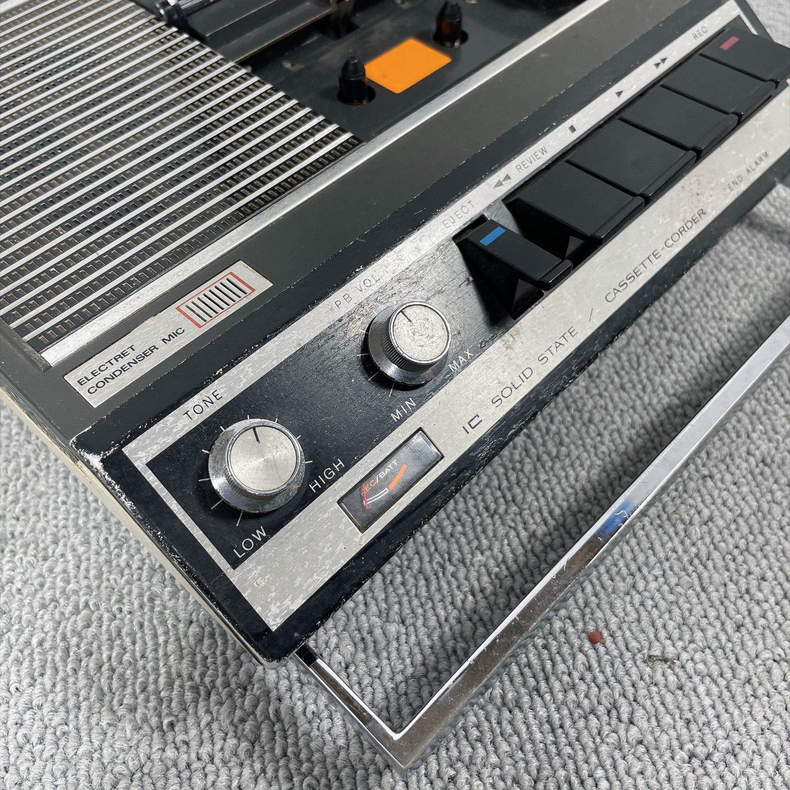 ジャンク・現状販売】SONY TC-1177 ソリッドステート・カセット