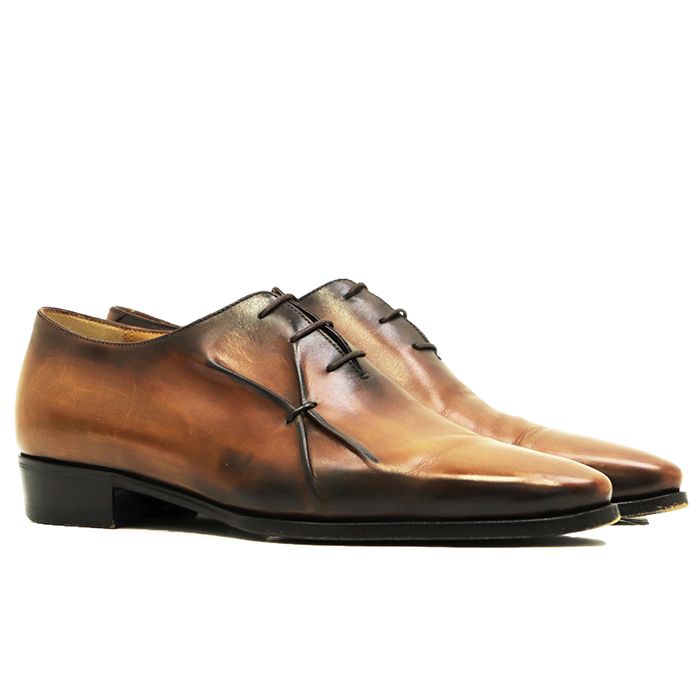 Berluti ベルルッティ ホールカット ビジネスシューズ 高級紳士靴 レザー Berluti ベルルッティ レザーシューズ ホールカット サイズ 7.5 メンズ
