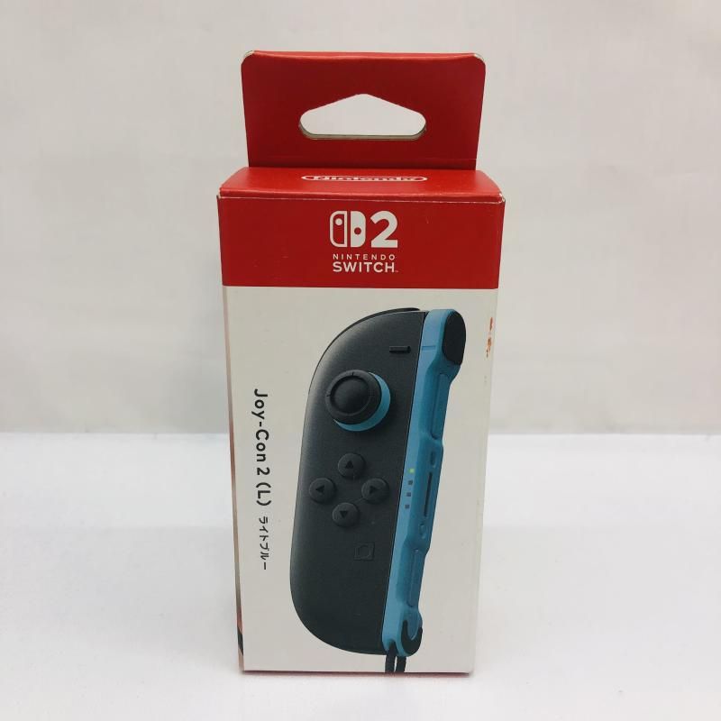 中古】ｹﾞｰﾑOP）ｼﾞｬﾝｸ)Switch2 Joy-Con L ﾗｲﾄﾌﾞﾙｰ 動作未保証[22