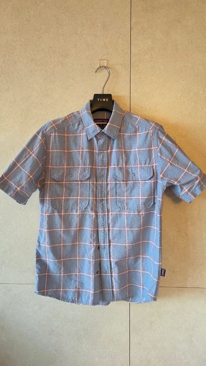 patagonia CHECK 半袖 シャツ