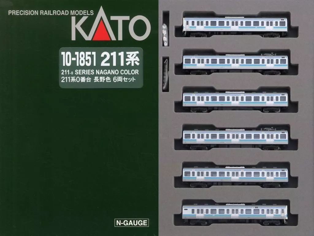 【中古】鉄道模型 1/150 211系0番台 長野色 6両セット [10-1851] 17,500円