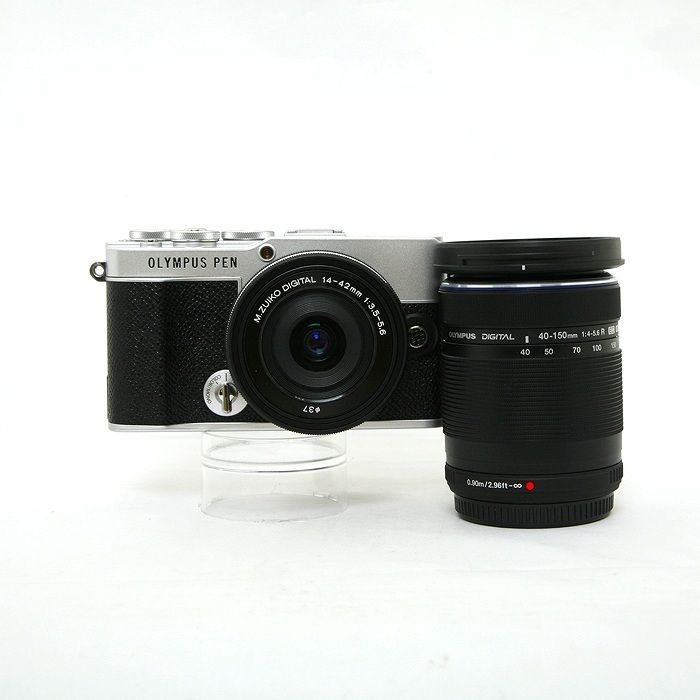 【中古】(オリンパス) OLYMPUS E-P7 EZダブルズームキツト シルバー