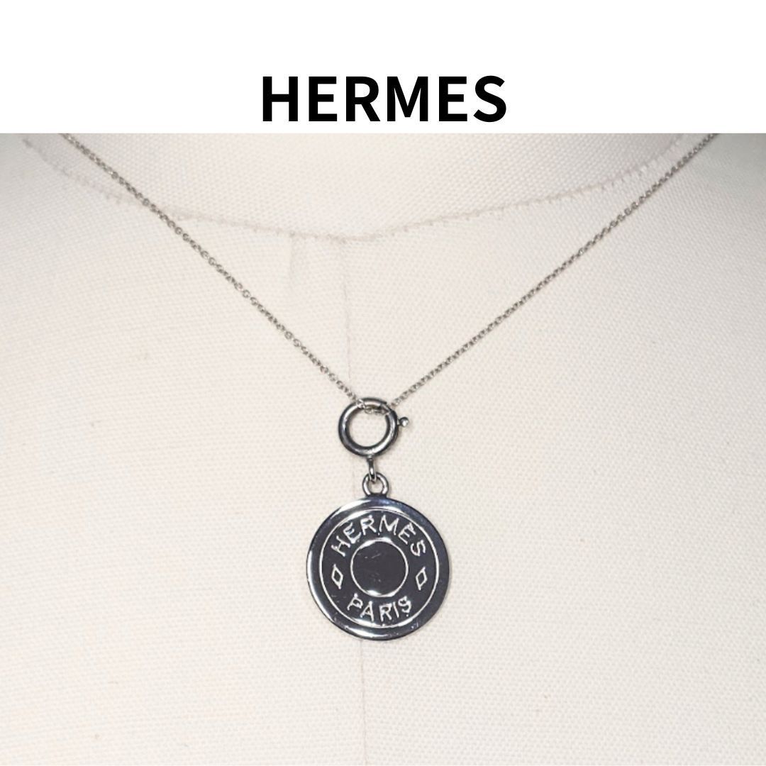 HERMES エルメス セリエ ペンダントトップ ネックレス チャーム 