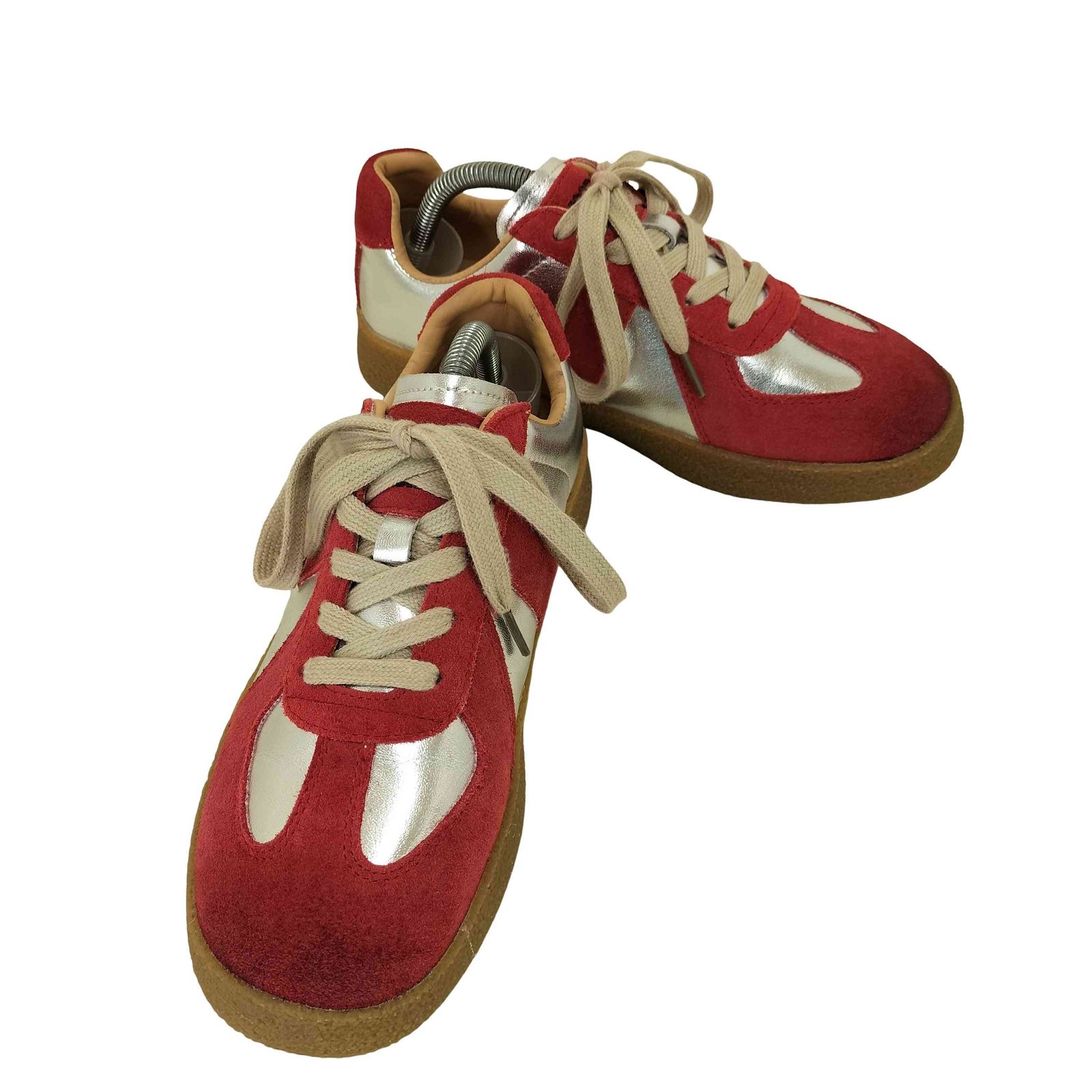 ユーズドフルギ USED古着 MASOOMAKE Fashion Versatile German Army Trainer Shoes レディース JPN：24