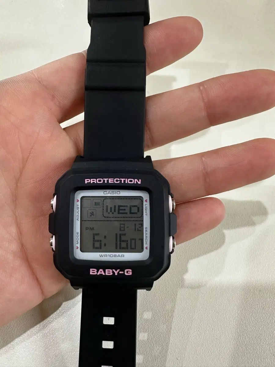 ベイビーG CASIO カシオ時計 ブラック baby-g wr10bar