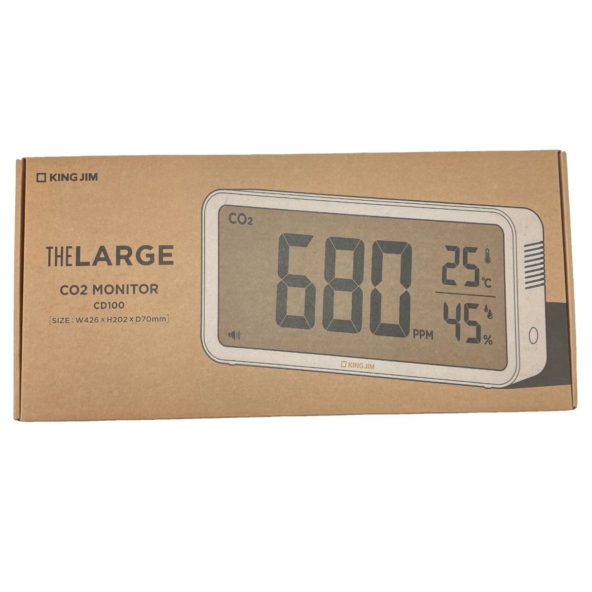 KINGJIM キングジム ザラージ CO2モニター CD100 ② 9,372円
