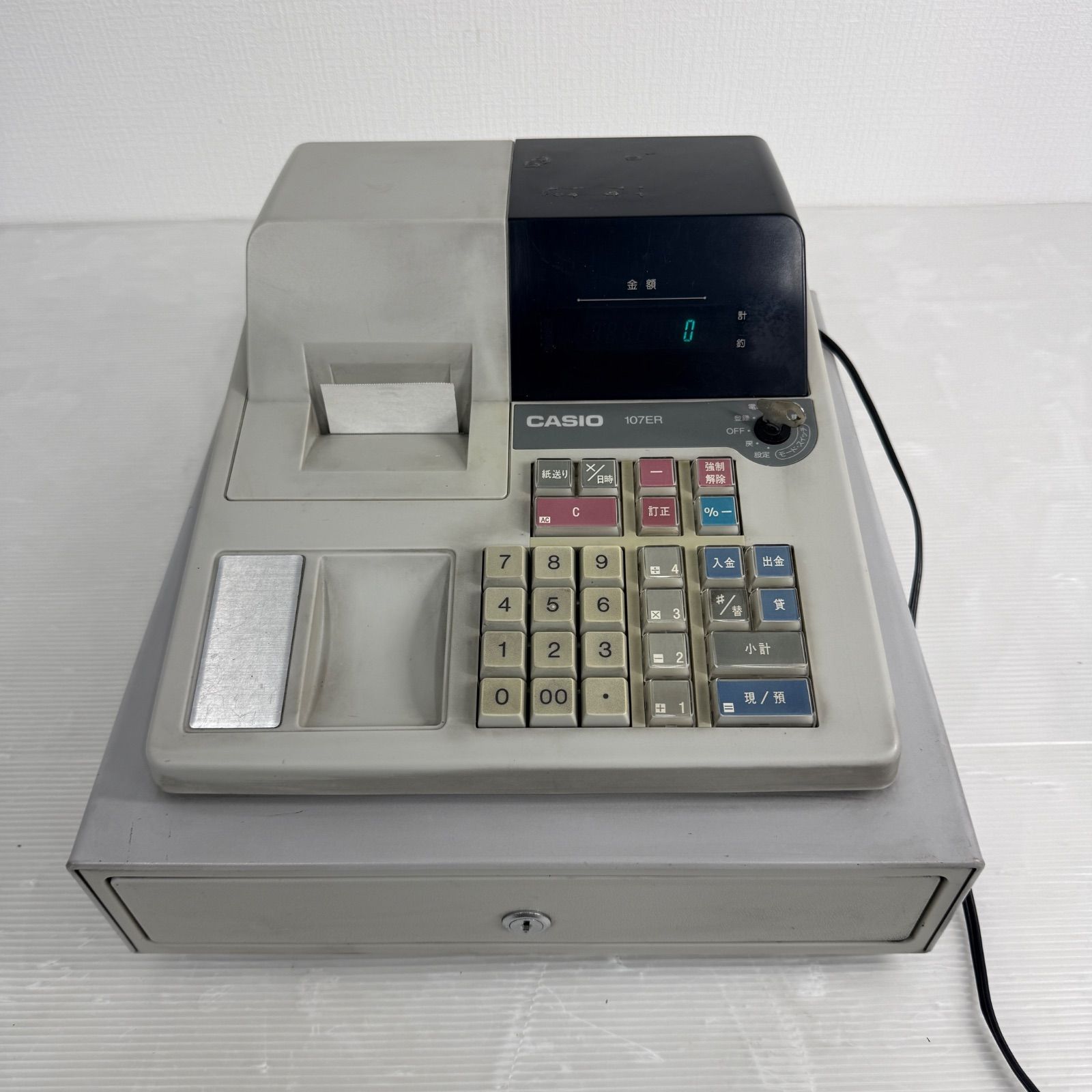 ☆カシオ CASIO☆レジスター 107ER 電子レジスター - メルカリ