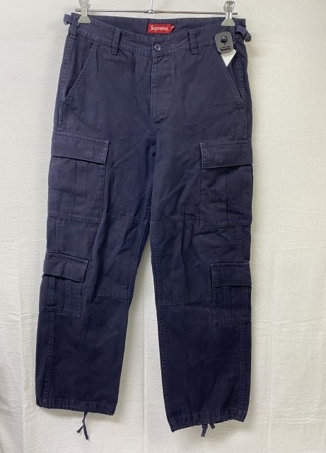 【中古】Supreme ｼｭﾌﾟﾘｰﾑ ｶｰｺﾞﾊﾟﾝﾂ ﾈｲﾋﾞｰ 32 991904317
