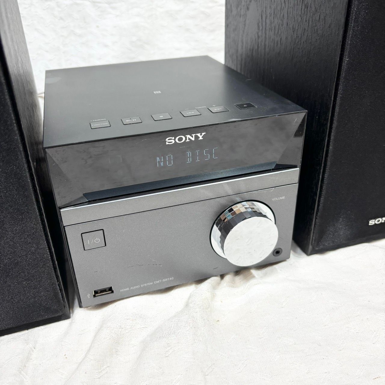 591 SONY CMT-SBT40 ミニコンポ Bluetooth CDプレーヤー スピーカー