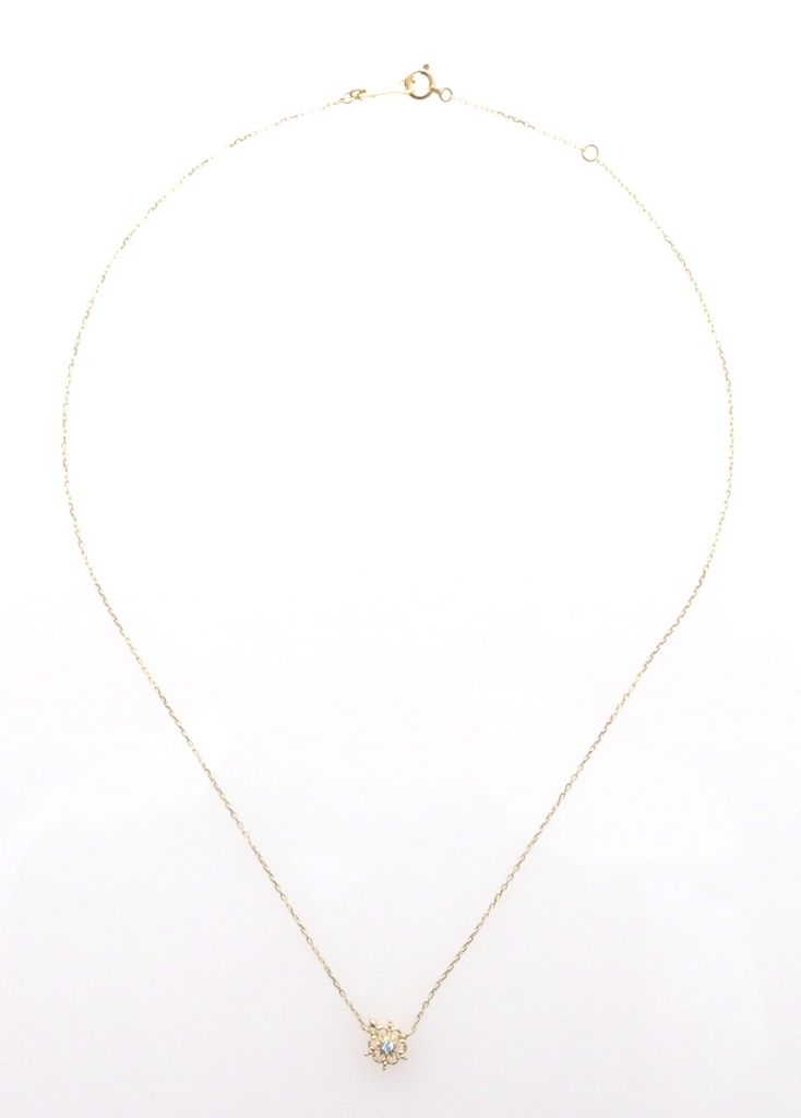 JEWELRY ジュエリー ジュエリー K10/イロイシ/1.1g 貴金属・宝石 ネックレス ネックレス K10イエローゴールド K10YG レディース【中古】205