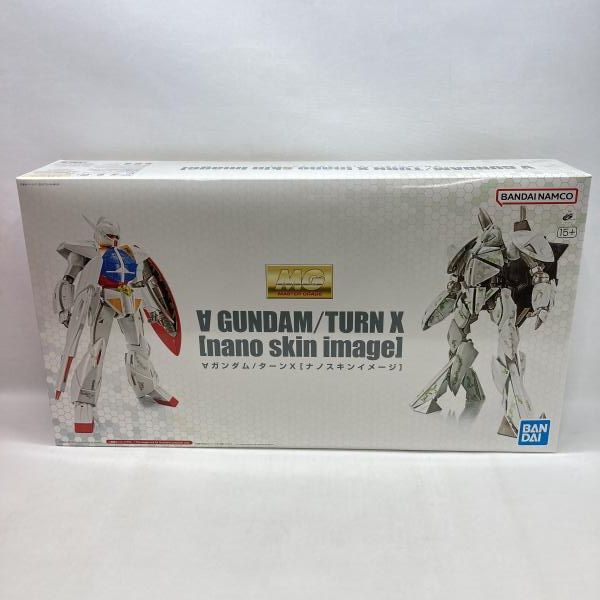 【中古】ｶﾞﾝﾀﾞﾑ）バンダイ 1/100 MG WD-M01 ターンエーガンダム/CONCEPT-X6-1-2 ターンX ナノスキンイメージ 開封品 ∀ガンダム[97][240097249997]