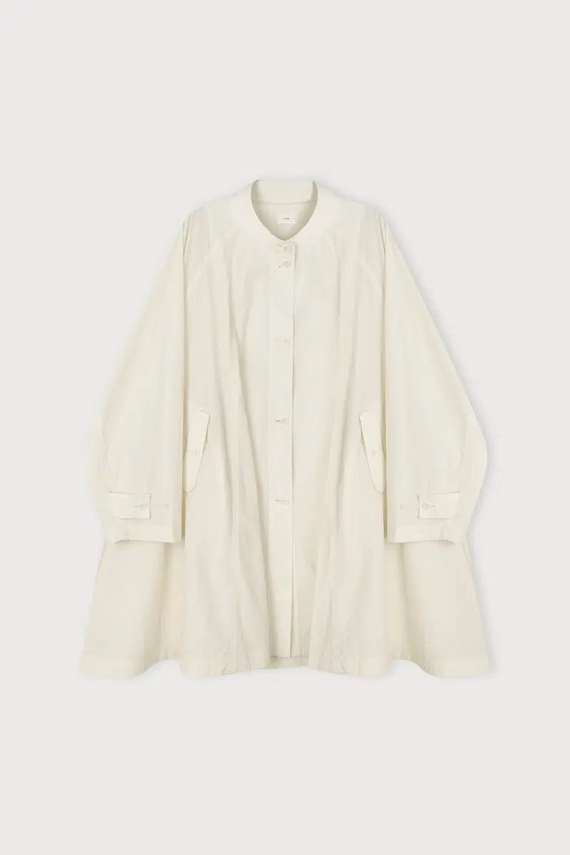 エートス ethos LIGHT FLARE COAT アイボリー (新品)