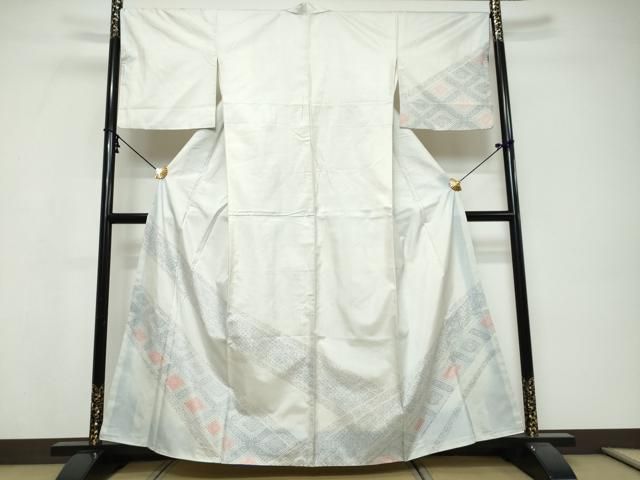 平和屋着物●本場大島紬　訪問着　吉祥花文　正絹　逸品　DABI9727ud
