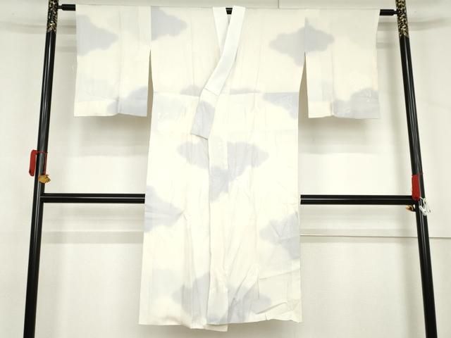 平和屋着物●長襦袢　袷　雲取り文　正絹　逸品　AABL7743cs