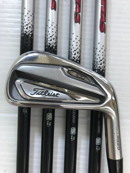 タイトリスト　T100　AMT TOUR WHITE　Sフレックス　アイアンセット　中古【最短即日発送】 27,794円