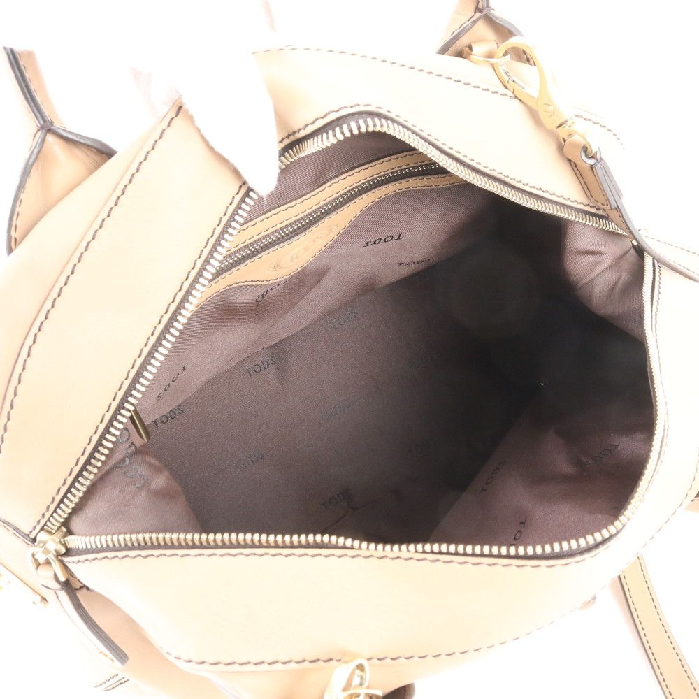 ブランド別 87B29｜美品｜トッズ Dスタイリング 2WAYバッグ レザー 