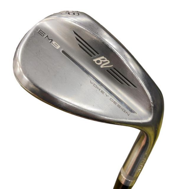 【中古】 タイトリスト VOKEY SPIN MILLED SM9 ツアークロム 58°/12°D ウェッジ WG Dynamic Gold (フレックスS) メンズ 男性用 右利き 右用 Dランク ゴルフクラブ