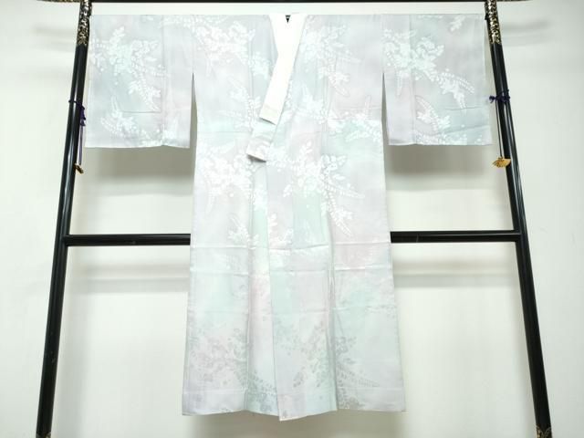 平和屋着物●長襦袢　無双仕立て　辻が花地紋　暈し染め　やまと誂製　正絹　逸品　DABI2914ud