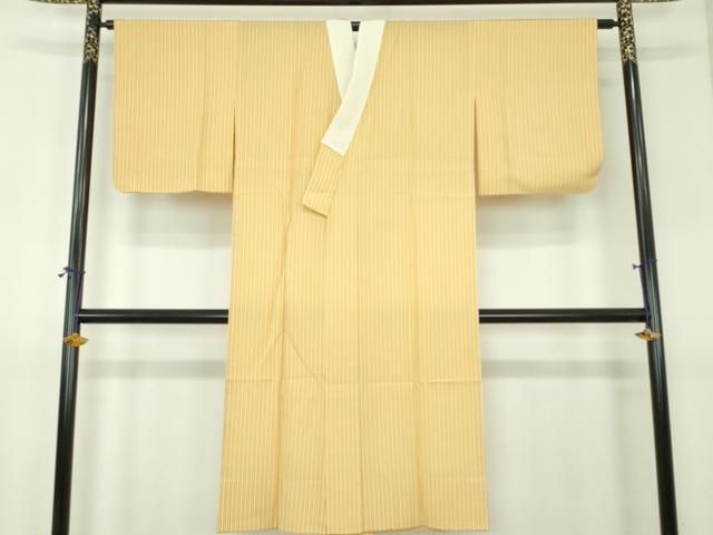 平和屋着物●上質な長襦袢　無双仕立て　間道　正絹　逸品　DABI6097ps