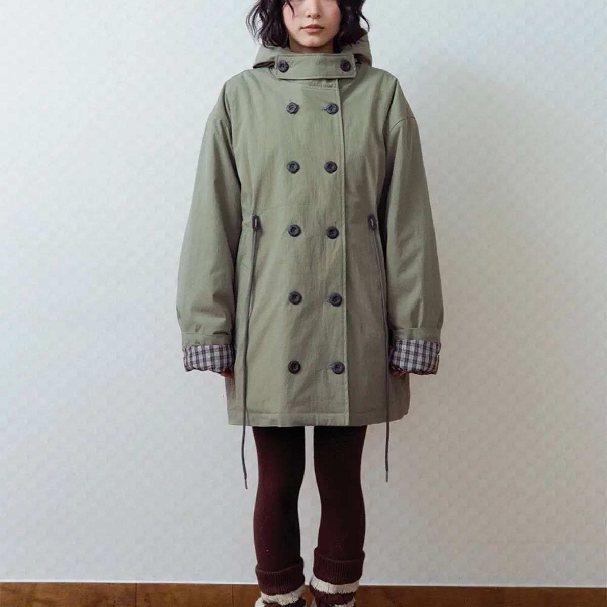 オフィッシュ ゲヒョン CLOBUTTON DOWN JACKET マウンテンパーカー ダウン ジャケット 26,345円
