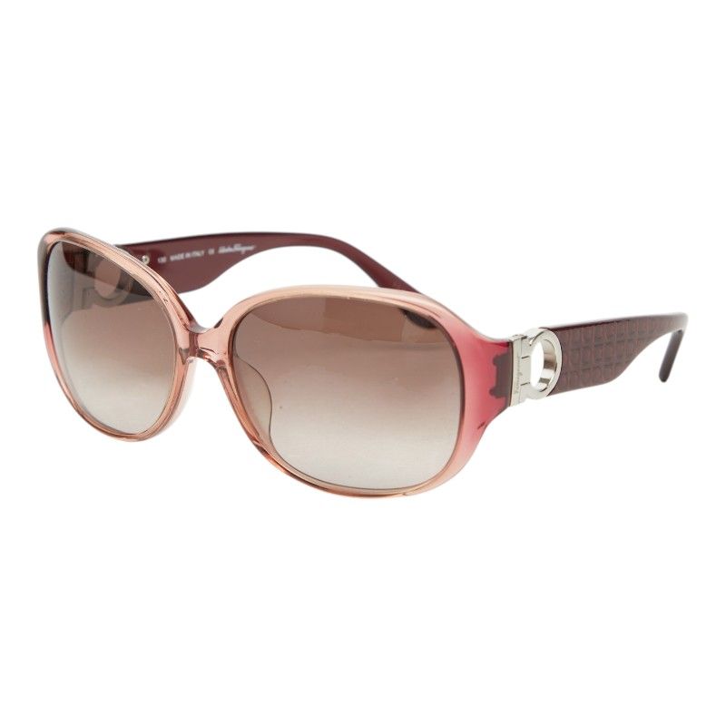 サルヴァトーレフェラガモ ガンチーニ グラデーション サングラス SF609SA ピンク系 プラスチック レディース Salvatore Ferragamo【1-0282295】