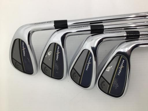 【中古】 キャロウェイ PARADYM 9S アイアンセット IR リシャフト (フレックスその他) メンズ 男性用 右利き 右用 Cランク ゴルフクラブ