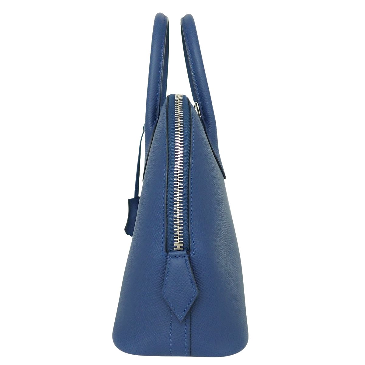 HERMES(エルメス) ボリード1923 25 ブルータイ ブルー青 ヴォーエプソン パラジウム金具 シルバー金具 K刻印 ハンドバッグ 2WAY 肩掛け ショルダーバッグ レディース 40802213067【中古】【アラモード】