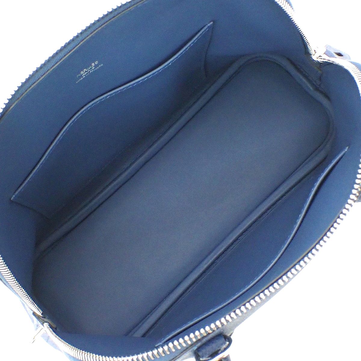 HERMES(エルメス) ボリード1923 25 ブルータイ ブルー青 ヴォーエプソン パラジウム金具 シルバー金具 K刻印 ハンドバッグ 2WAY 肩掛け ショルダーバッグ レディース 40802213067【中古】【アラモード】