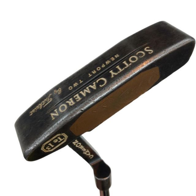 【中古】 タイトリスト SCOTTY CAMERON Tel3(トライレイヤード) NEWPORT TWO(FACE) パター PT Micro Step (フレックスその他) メンズ 男性用 右利き 右用 Cランク ゴルフクラブ