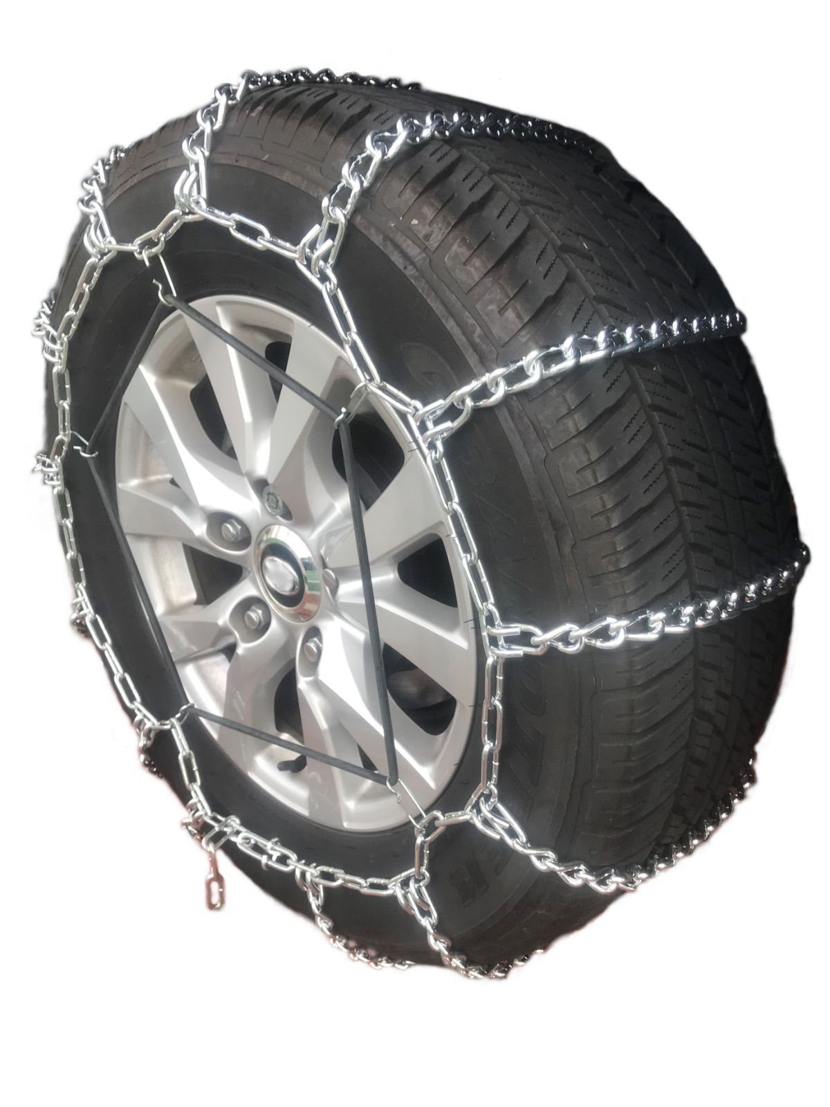 225/85R15他　タイヤチェーン　バンド付き