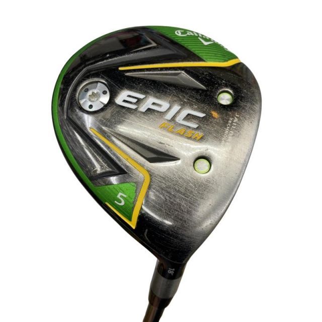 【中古】 キャロウェイ EPIC FLASH STAR 5W フェアウェイウッド FW リシャフト (フレックスその他) メンズ 男性用 右利き 右用 Cランク ゴルフクラブ
