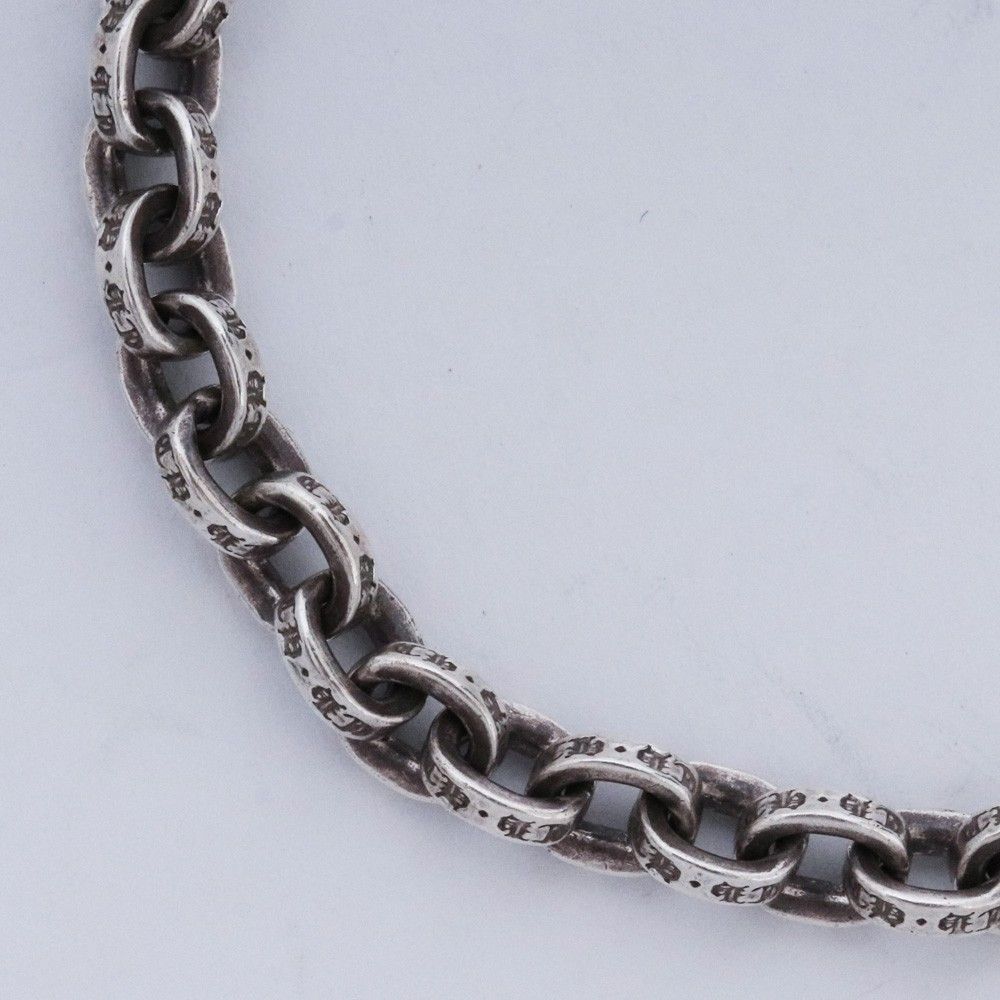 CHROME HEARTS ペーパーチェーン ブレスレット 7インチ シルバー
