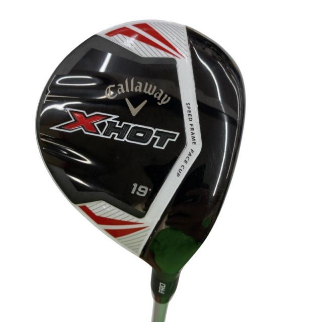 【中古】 キャロウェイ X HOT PRO 19° USA フェアウェイウッド FW PROJECT X PX(フェアウェイ)ブルー (フレックスS) メンズ 男性用 右利き 右用 Bランク ゴルフクラブ