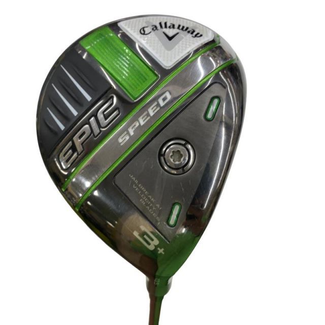【中古】 キャロウェイ EPIC SPEED 3W+ フェアウェイウッド FW 純正特注シャフト (フレックスS) メンズ 男性用 右利き 右用 Cランク ゴルフクラブ