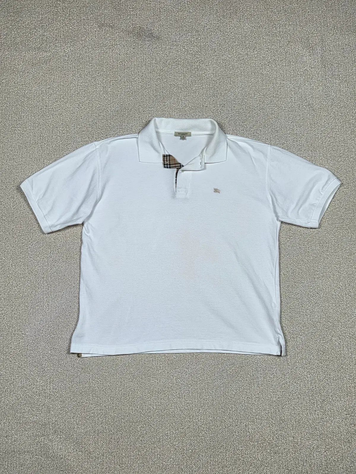 バーバリー ノヴァチェック プラケット ピケ 半袖 ポロ Tシャツ | S00617